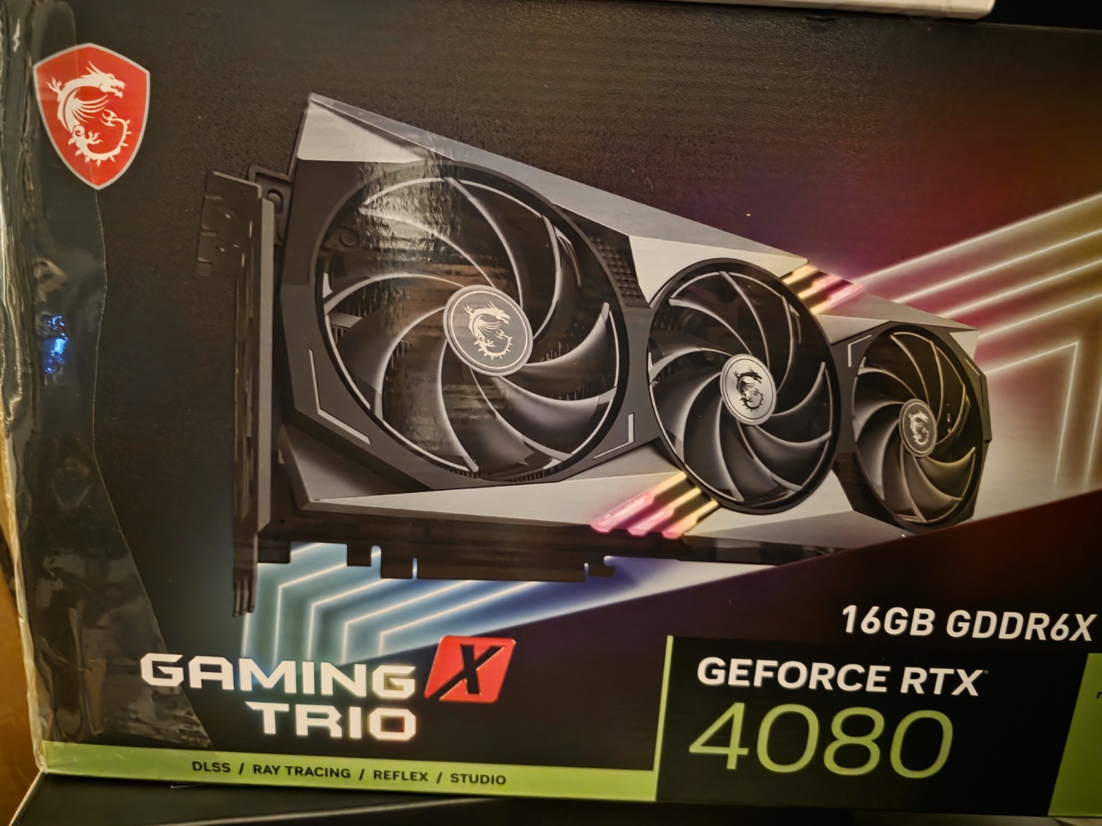 MSI NVIDIA GeForce RTX 4080 16G GAMING TRIO OC