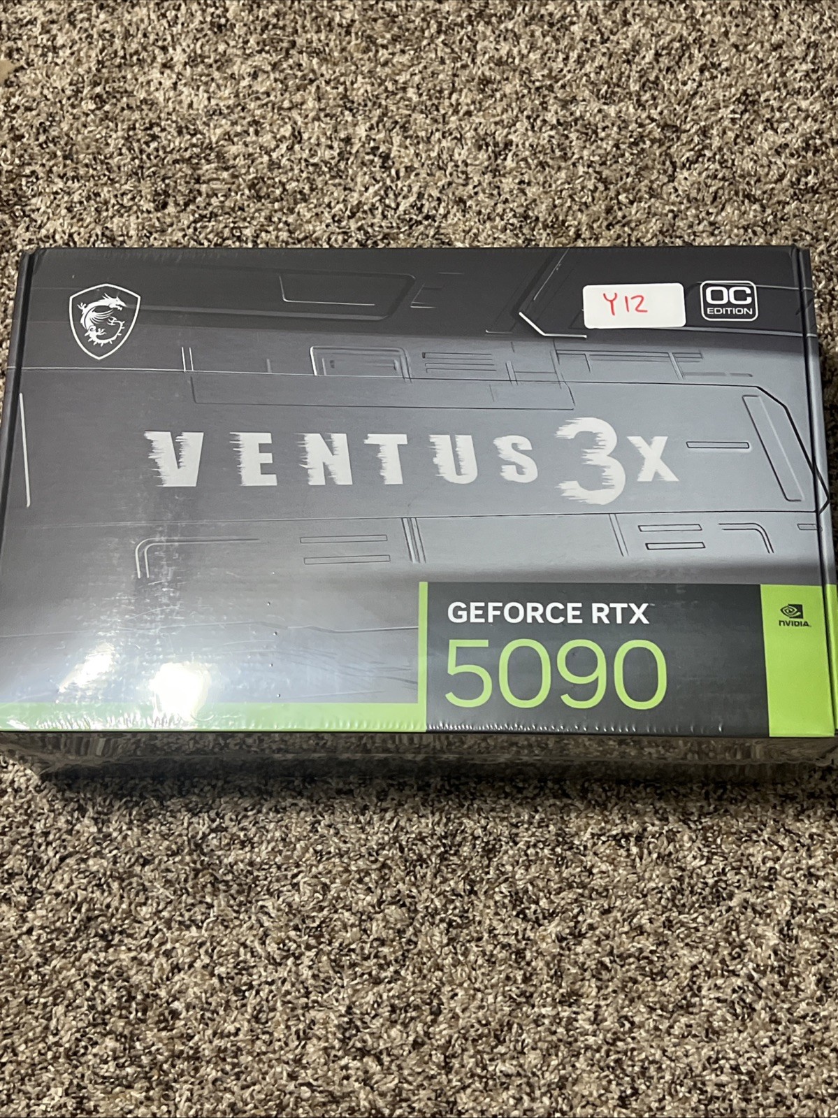 MSI NVIDIA GeForce RTX 5090 VENTUS 3X OC 32GB GDDR7 PCIe 5.0 Graphics Card
