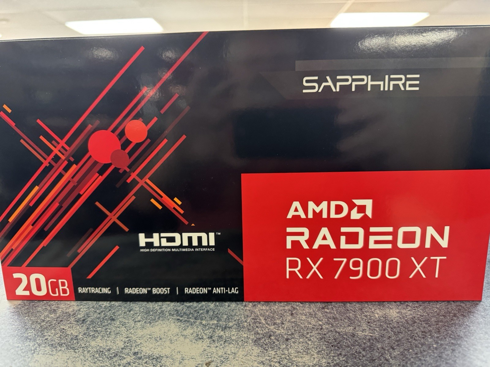 Sapphire AMD Radeon RX 7900 XT Graphic Card - 20 GB GDDR6 (213230120G)