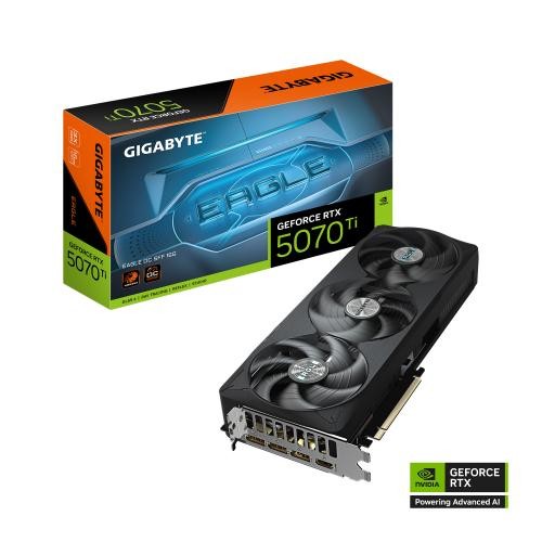 GIGABYTE GeForce RTX 5070 Ti EAGLE OC SFF 16G Graphics Card - NVIDIA Blackwell a